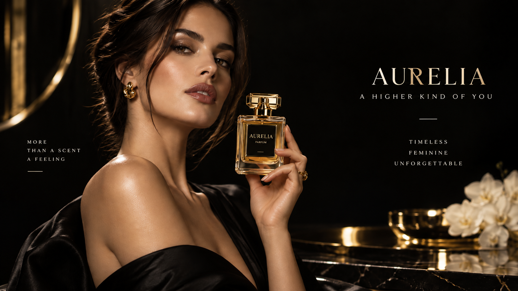 Comment créer une publicité professionnelle avec l’IA de A à Z Publicité parfum avec l'IA